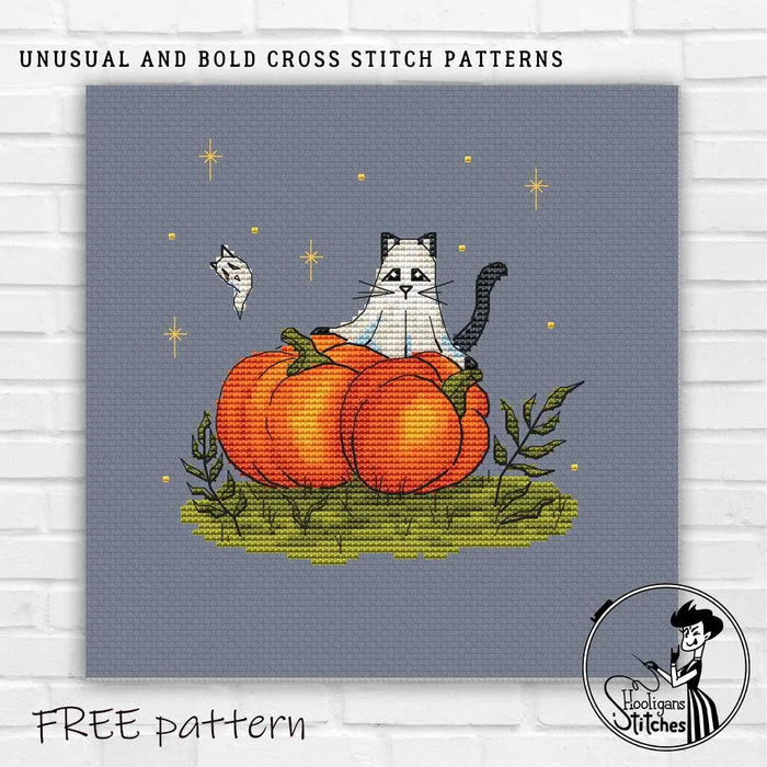 Free Pumpkins - Free PDF Cross Stitch Pattern