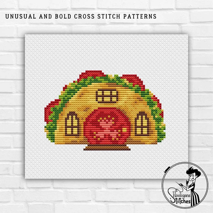 Tacos - PDF Cross Stitch Pattern