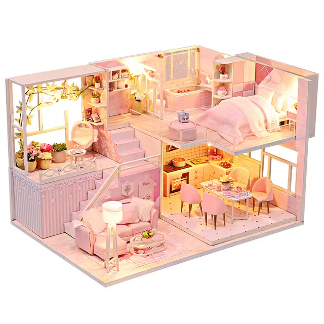 Miniature Wizardi Roombox Kit - Dollhouse Kit