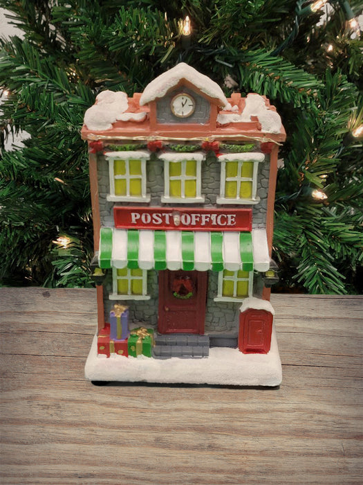 Christmas Village Post Office with LED Lights F07M4-29-Z615A