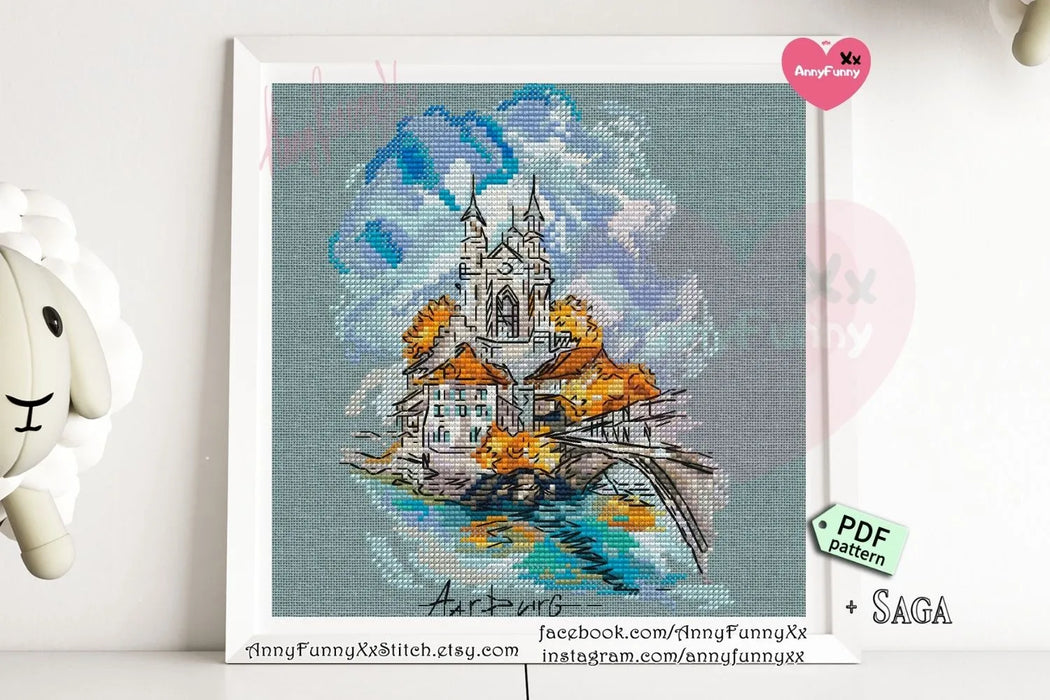 Switzerland. Aurburg - PDF Cross Stitch Pattern