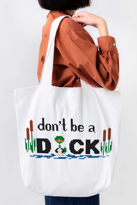 Dont be a duck - PDF Cross Stitch Pattern