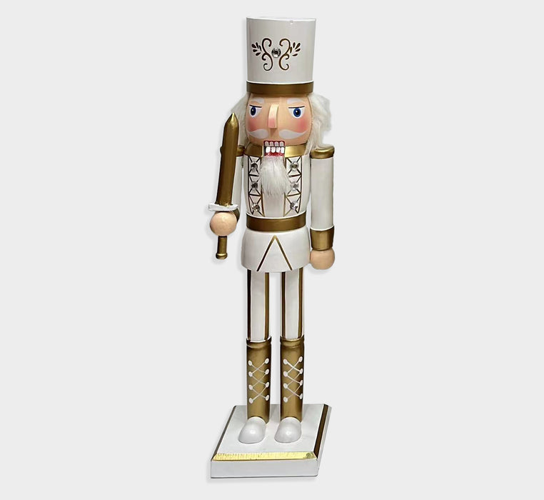 Wooden Golden Guard Nutcracker Wizardi F07M6-14A