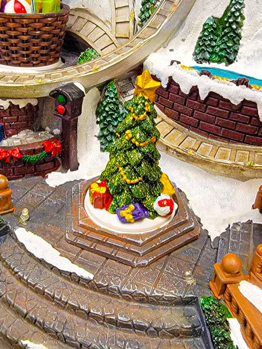 Christmas Village with LED Lights F07M3-13-FQ24001