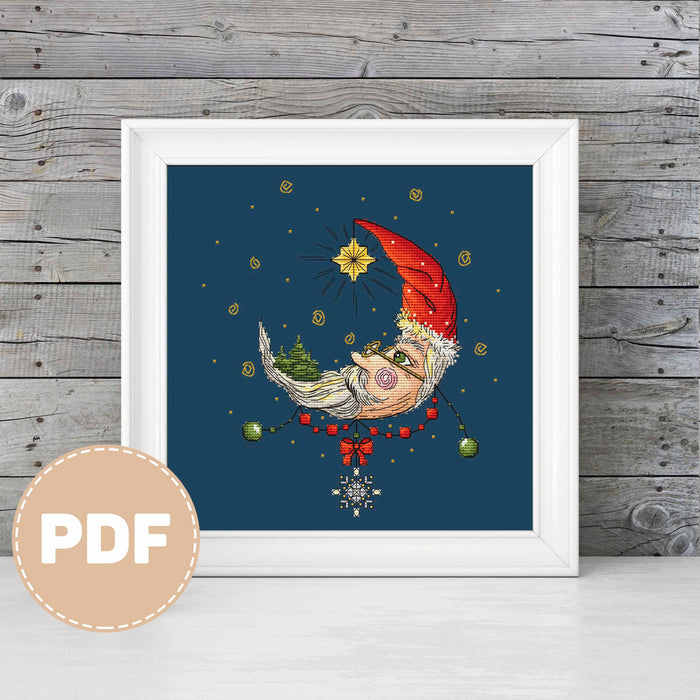 Christmas Star - PDF Cross Stitch Pattern