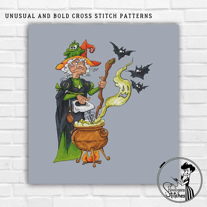 Witch`s potion - PDF Cross Stitch Pattern