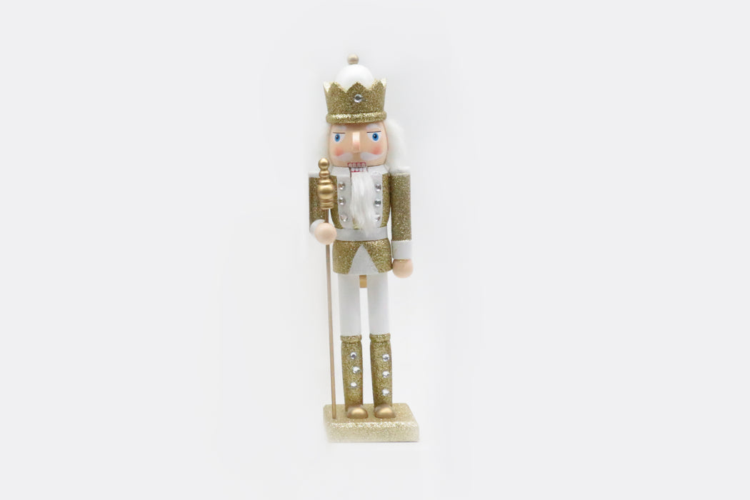 Wooden Winter King Nutcracker Wizardi F07M6-12B