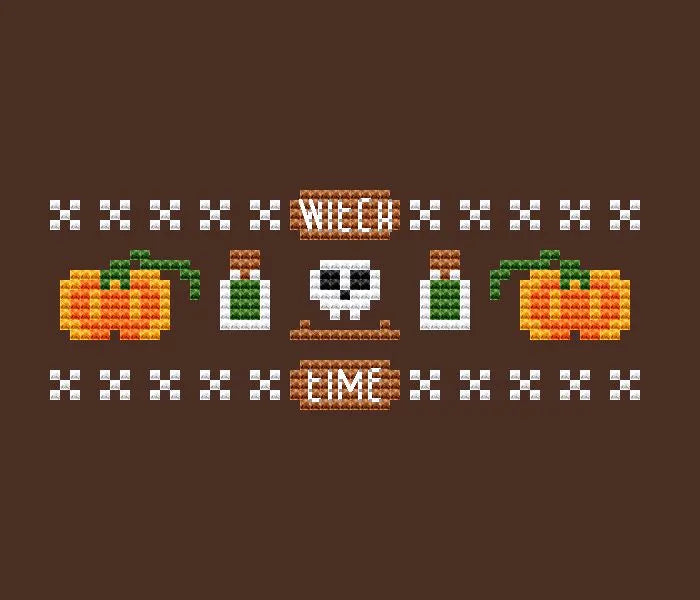 Witch time - PDF Cross Stitch Pattern