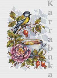 Tea Time - PDF Cross Stitch Pattern