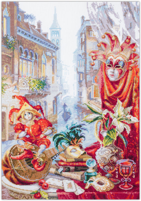 Carnevale di Venezia 528-555 Counted Cross-Stitch Kit