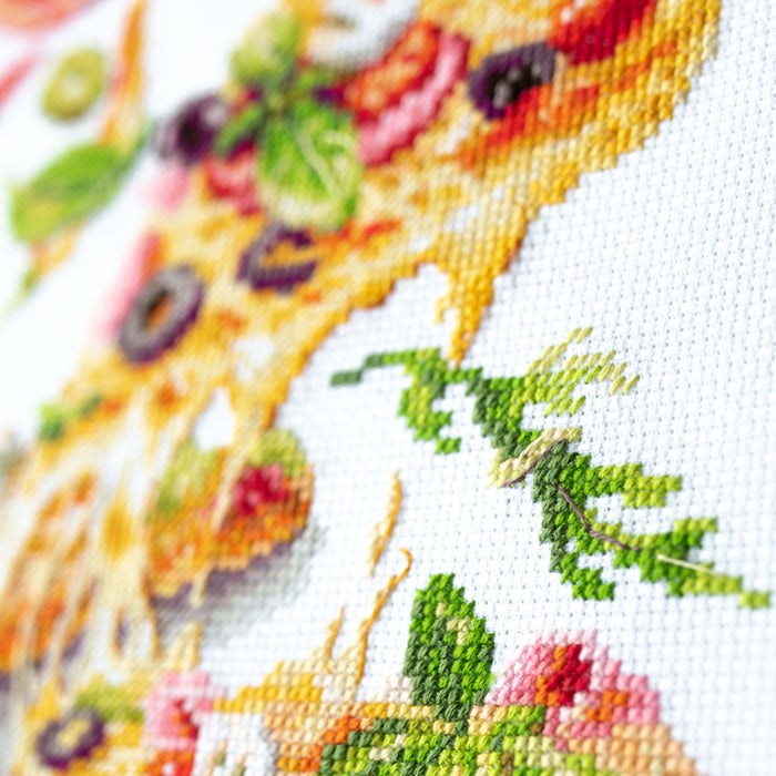 Pizza 528-557 Counted Cross-Stitch Kit