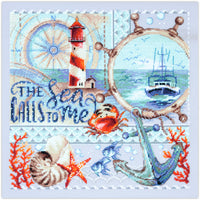 The Sea Calls to Me 540-702 Counted Cross-Stitch Kit