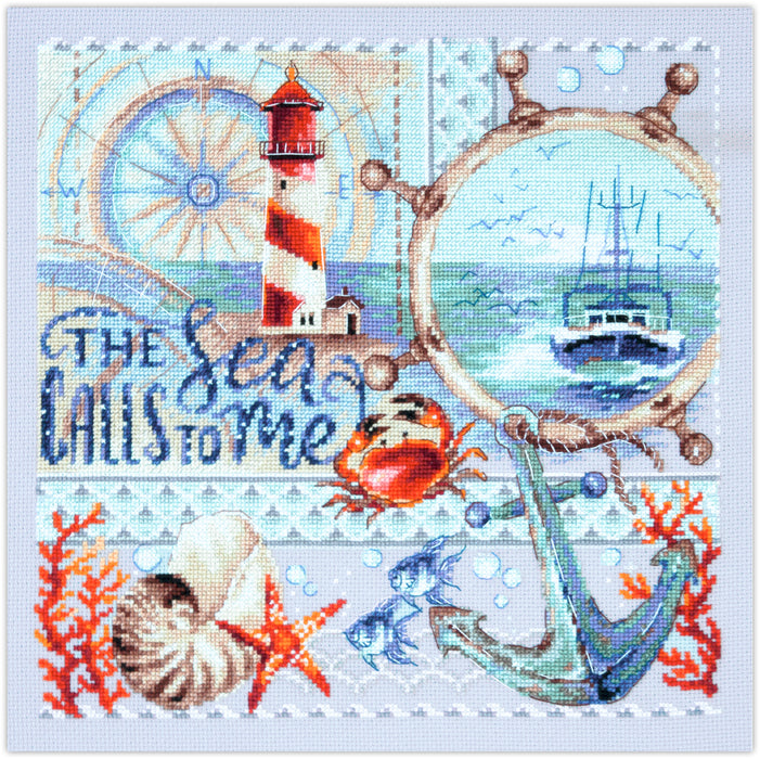 The Sea Calls to Me… 540-702 Counted Cross-Stitch Kit