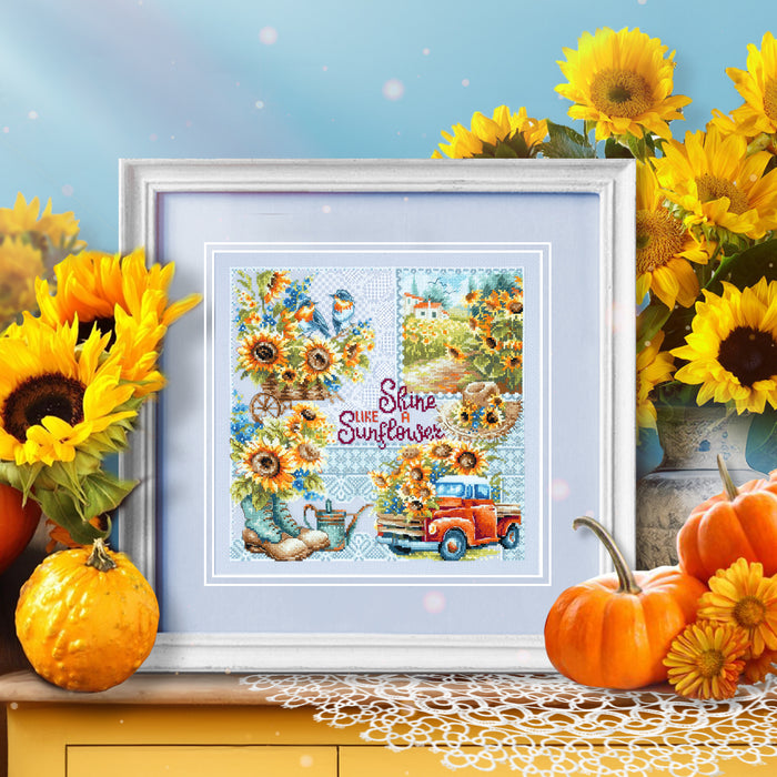 Shine like a Sunflouer! 540-704 Counted Cross-Stitch Kit