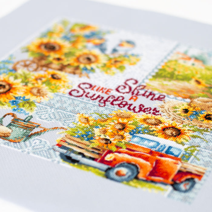 Shine like a Sunflouer! 540-704 Counted Cross-Stitch Kit