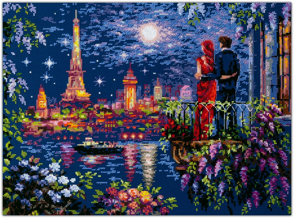 Weekend in Paris 550-766 Counted Cross-Stitch Kit