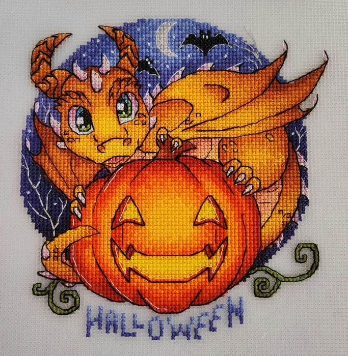 Boo! Shall we fly? - PDF Cross Stitch Pattern