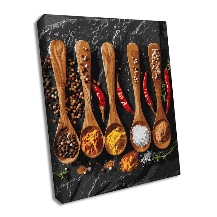 Painting by Numbers kit A variety of spices KHO5690