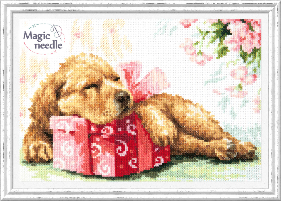 Guarding your Gift 59-25 Counted Cross-Stitch Kit