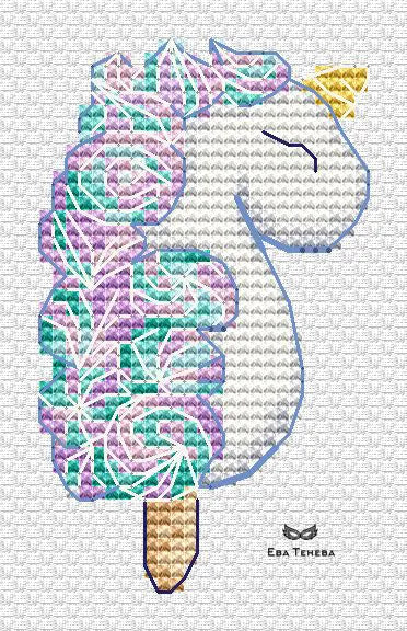 Space Sweets 5 - PDF Cross Stitch Pattern