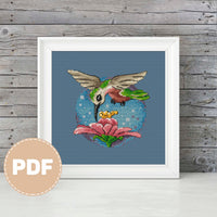 Beauty of the Morning - PDF Cross Stitch Pattern