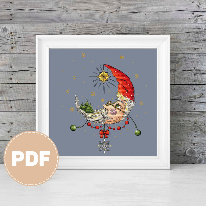 Christmas Star - PDF Cross Stitch Pattern