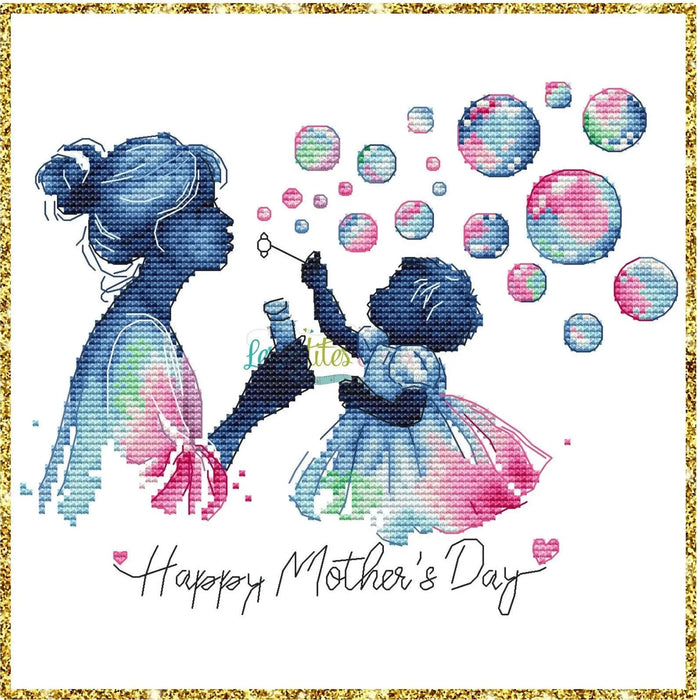 Happy Mother Day - PDF Cross Stitch Pattern