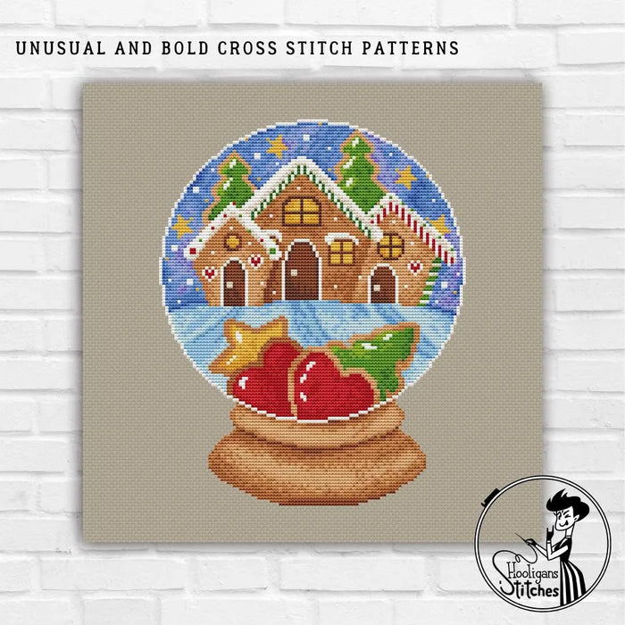 Gingerbread city - PDF Cross Stitch Pattern