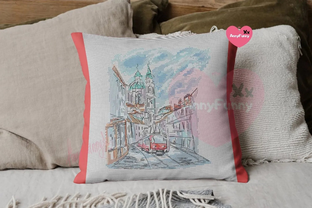 Old Town Charm - PDF Cross Stitch Pattern