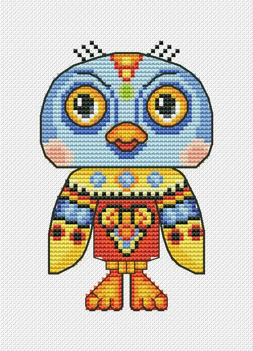 Strange Birds - PDF Cross Stitch Pattern