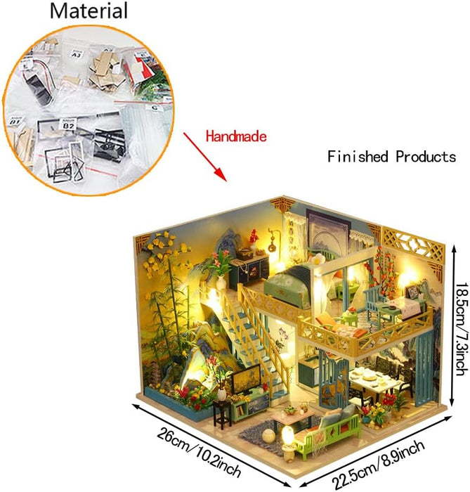 Miniature Wizardi Roombox Kit - Dollhouse Kit