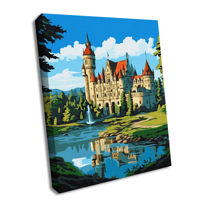 Painting by Numbers kit Mesmerizing castle KHO6334