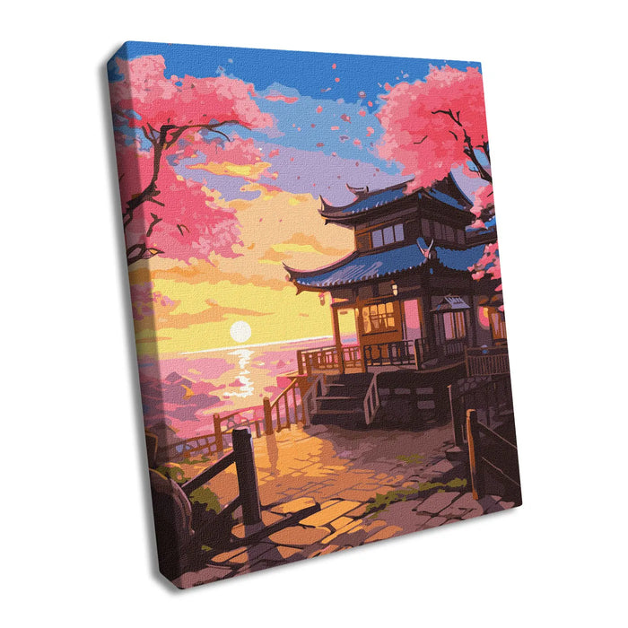 Painting by Numbers kit Dreamy sunset KHO6340