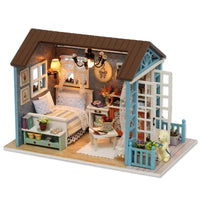 Miniature Wizardi Roombox Kit - Summer Terrace Dollhouse Kit