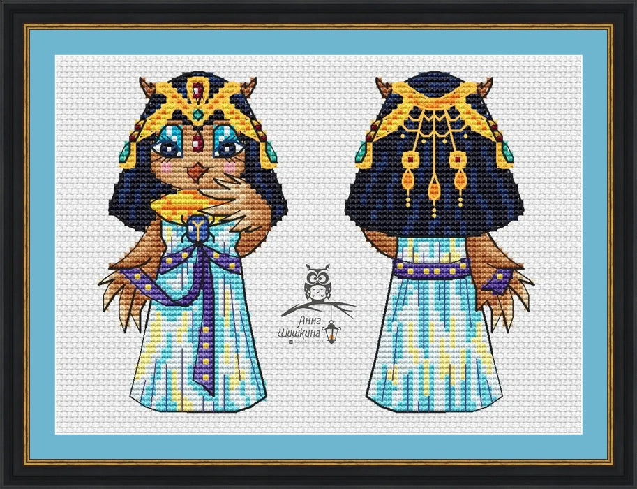 I am Cleopatra - PDF Cross Stitch Pattern