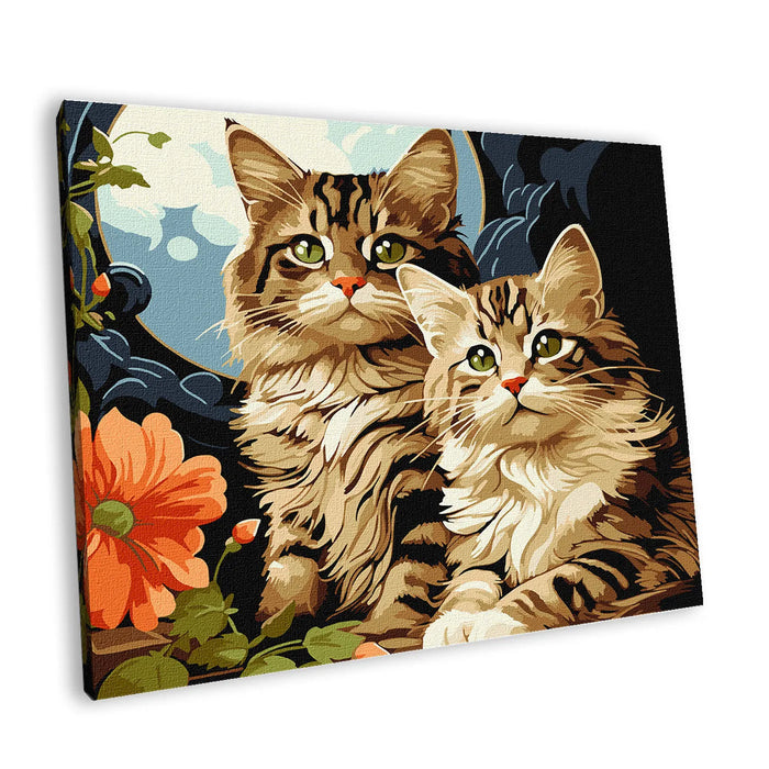 Painting by Numbers kit Adorable Cats KHO6574