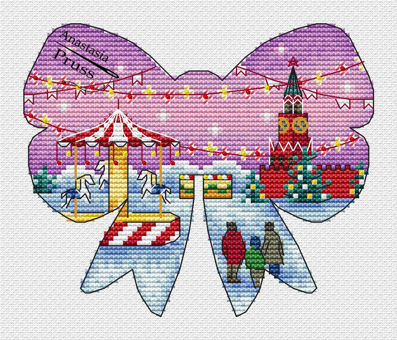 Moscow - PDF Cross Stitch Pattern