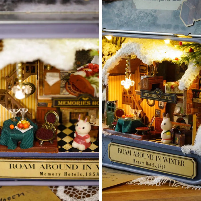 Miniature Wizardi Roombox Kit - Roam Aaround in winter