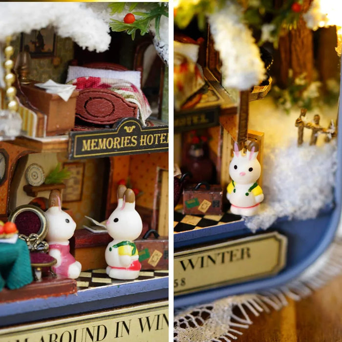 Miniature Wizardi Roombox Kit - Roam Aaround in winter