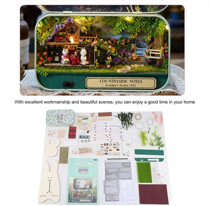 Miniature Wizardi Roombox Kit - Countryside notes