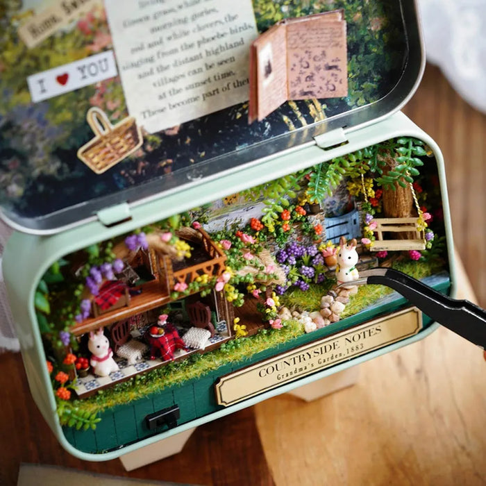 Miniature Wizardi Roombox Kit - Countryside notes