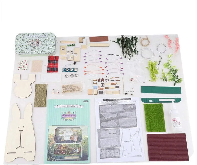 Miniature Wizardi Roombox Kit - Countryside notes