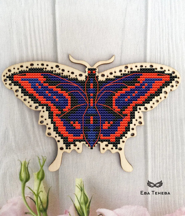 Butterfly. Bright - PDF Cross Stitch Pattern