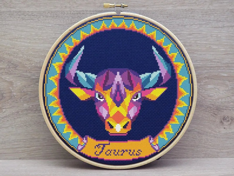 Taurus - PDF Cross Stitch Pattern