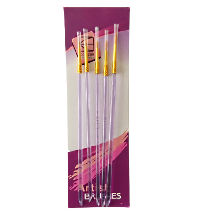 Kolos Set of paint brushes 7011. Synthetic Round. 5pc.