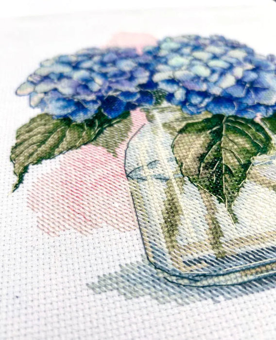 Hydrangea - PDF Cross Stitch Pattern