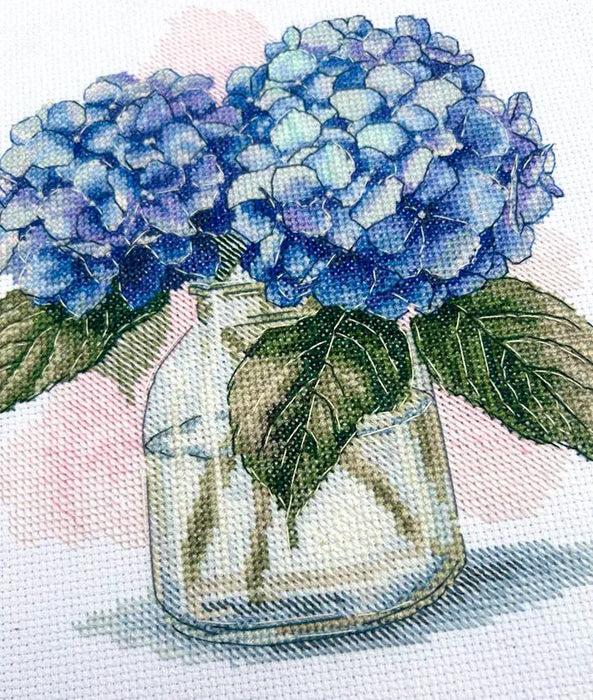 Hydrangea - PDF Cross Stitch Pattern