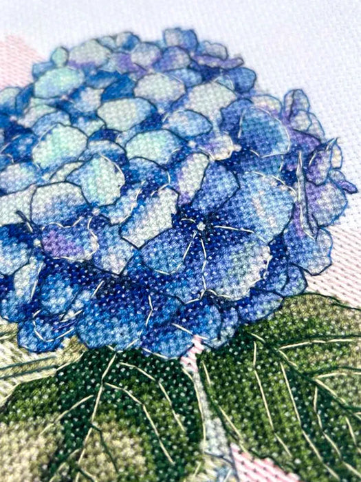 Hydrangea - PDF Cross Stitch Pattern