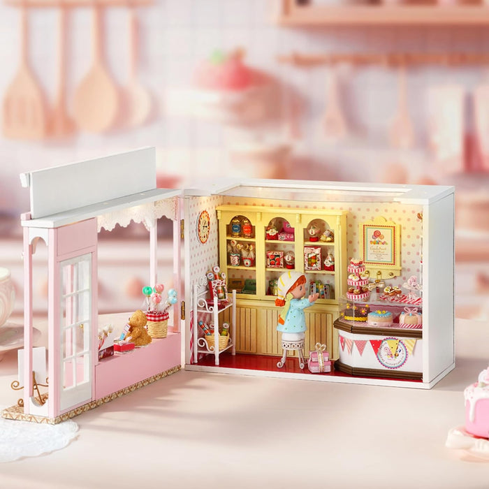 Miniature Wizardi Roombox Kit - The Sweet Home Dollhouse Kit