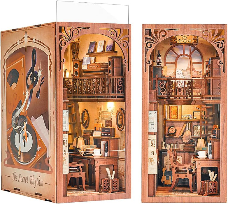 Book Nook Wizardi Miniature - The Secret Rhythm Roombox Kit